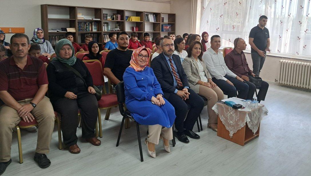 İLÇE MİLLİ EĞİTİM MÜDÜRÜMÜZ SAYIN AYŞE ACAR MEVLİD-İ NEBİ HAFTASI KUTLAMA PROGRAMINA KATILDI